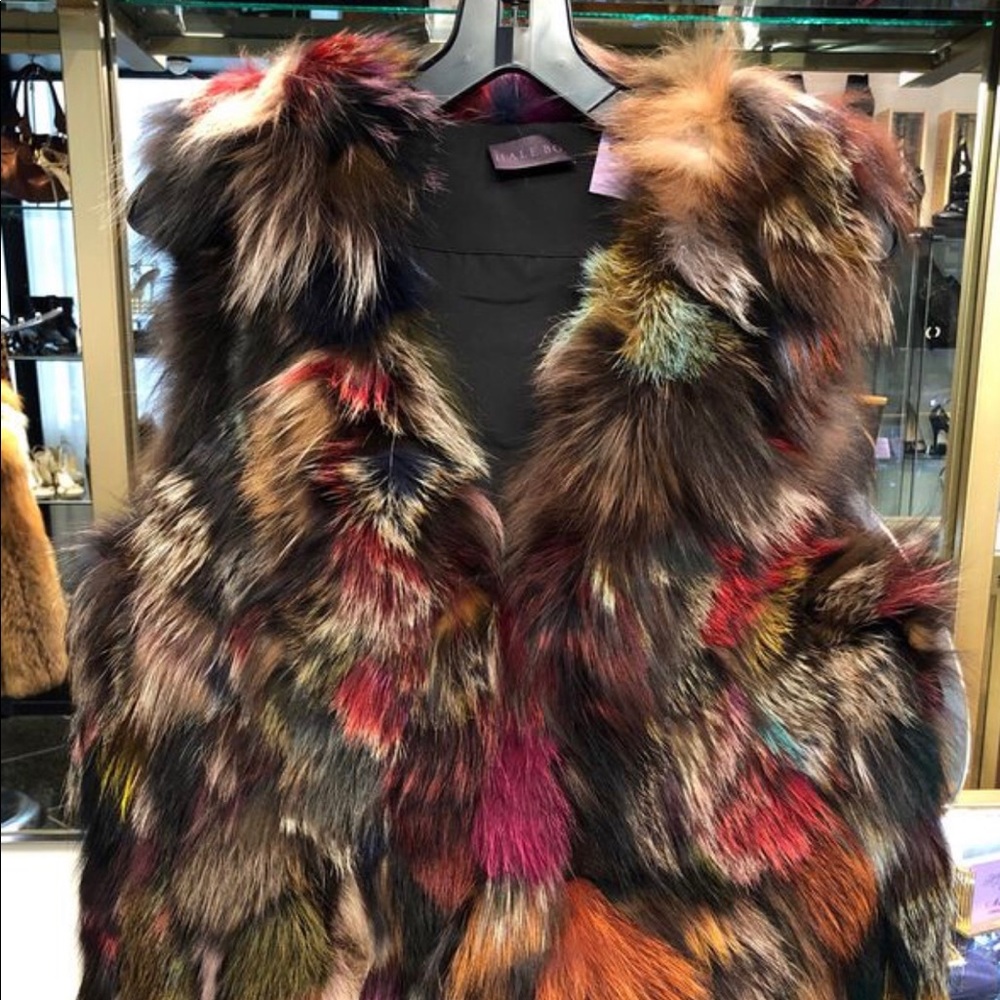 Authentic H bob Vest fur